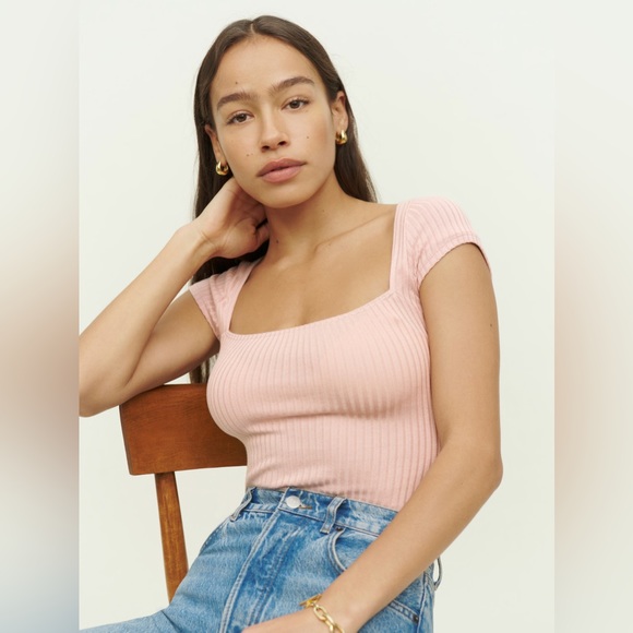 Reformation Bardot knit top - Picture 4 of 4